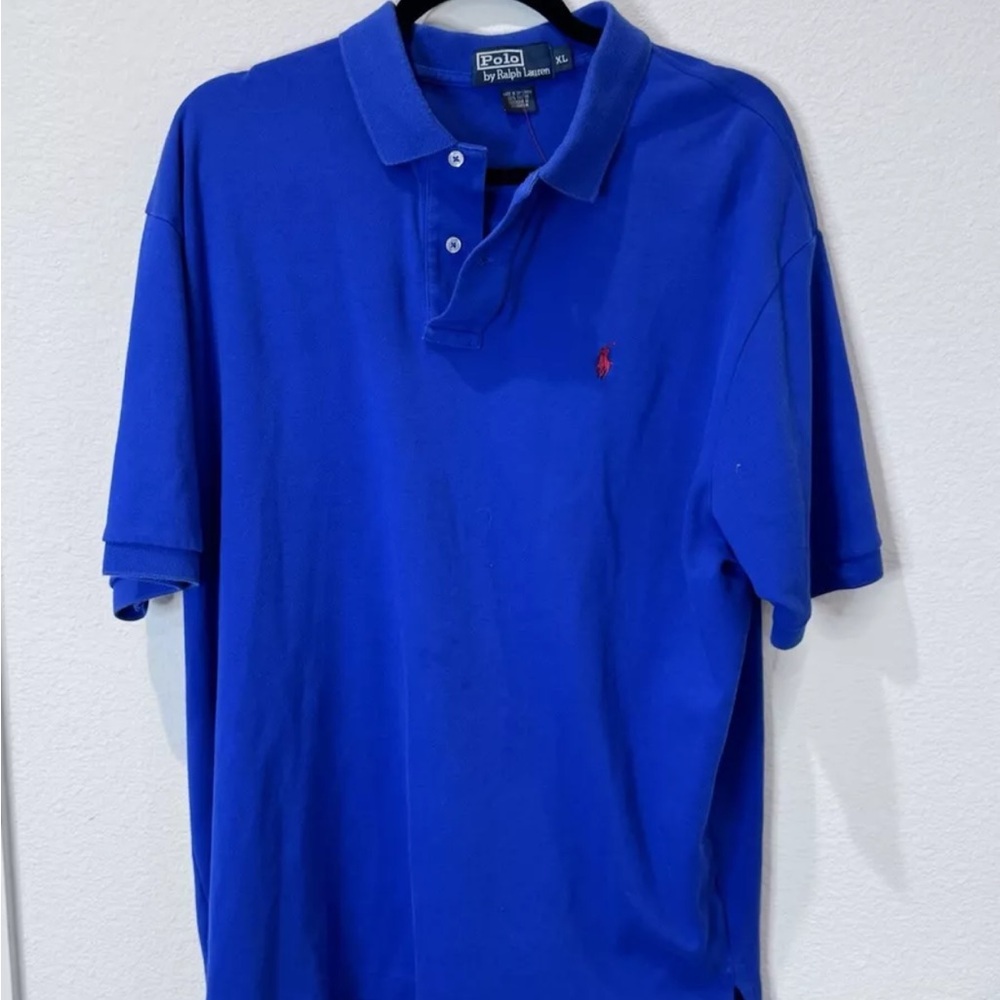Polo by Ralph Lauren Men's Blue Shirt Classic Cotton XL